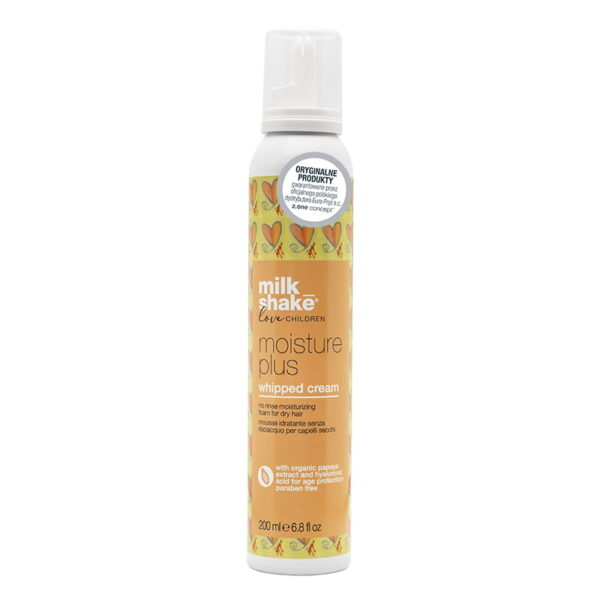 milk shake love children moinsture plus whipped cream pianka 200 ml