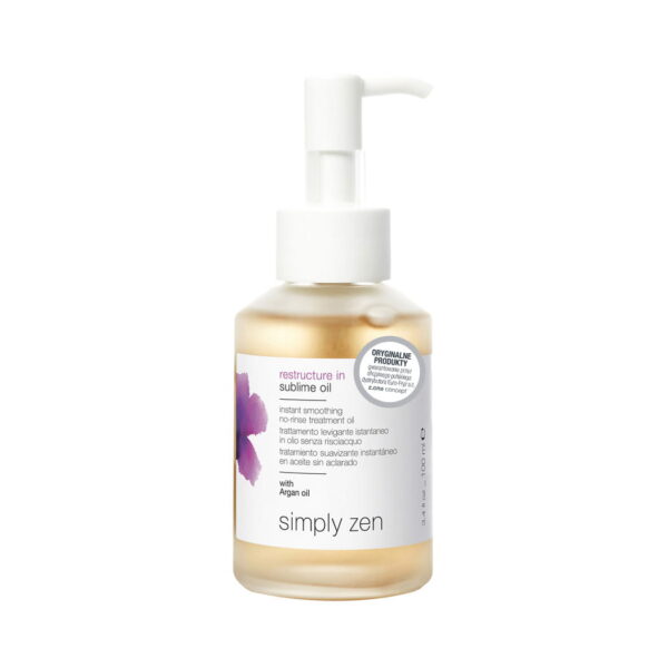 simply zen Restructure In Sublime Oil Olejek Rekonstruujacy Wlosy 100ml