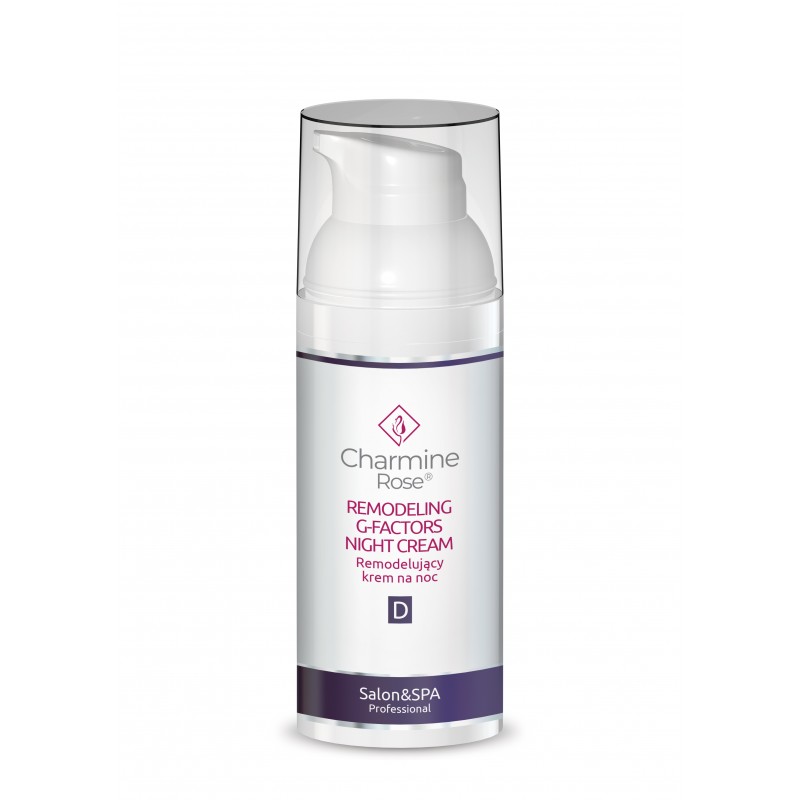 Charmine Rose D Remodeling G-factors Night Cream - Remodelujący krem na noc 50 ml 1 Charmine Rose D Remodeling G-factors Night Cream - Remodelujący krem na noc 50 ml