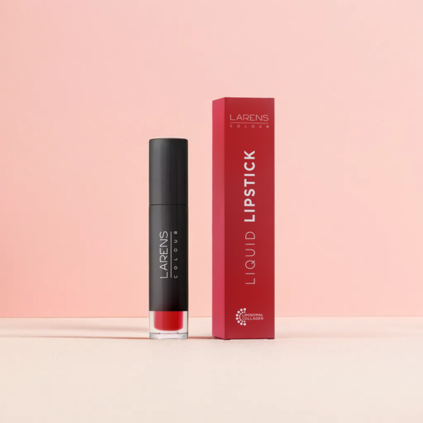 LRENS Colour Liquid Lipstick Pomadka plynna matowa red matte