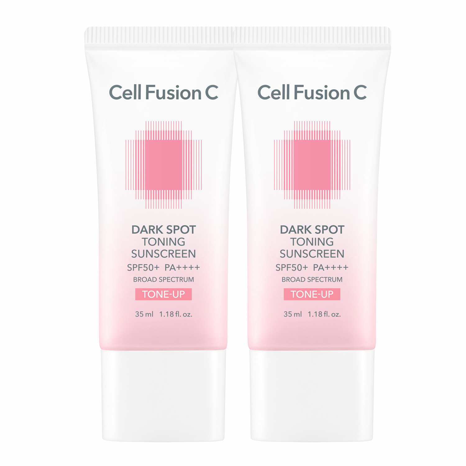 CELL FUSION C DARK SPOT TONING SUNSCREEN SPF50+ Krem równoważący 2x35ml