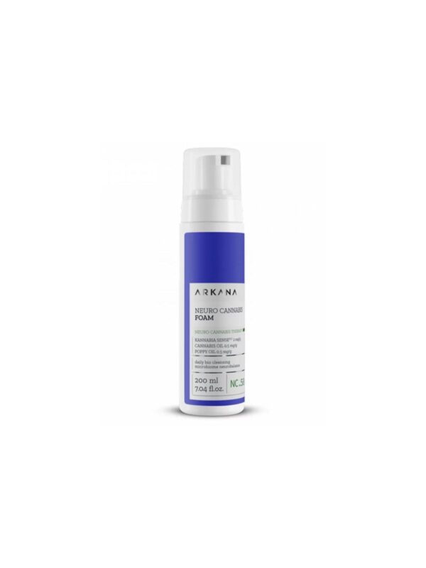 Arkana Neuro Cannabis Foam-pianka do mycia dla skór zestresowanych i dysfunkcyjnych 200ml