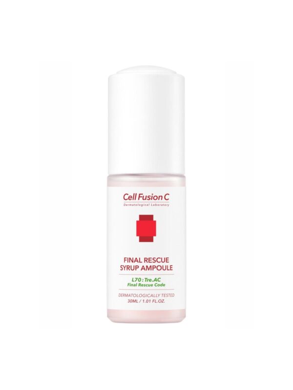 Cell Fusion C Final Rescue Syrup Ampoule Różowy syrop na podrażnienia 30 ml