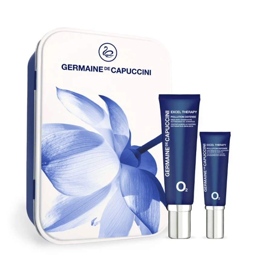 GERMAINE DE CAPUCCINI EXCEL THERAPY 02 ZESTAW (Emulsja 50ml+Krem 15ml) - 1 GERMAINE DE CAPUCCINI EXCEL THERAPY 02 ZESTAW (Emulsja 50ml+Krem 15ml) -