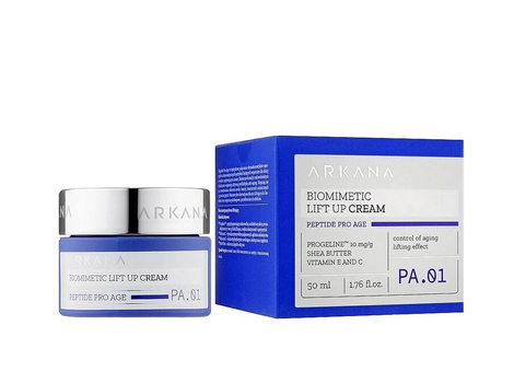 ARKANA Biomimetic Lift Up Cream biomimetyczny krem liftingujący 50 ml 1 ARKANA Biomimetic Lift Up Cream biomimetyczny krem liftingujący 50 ml