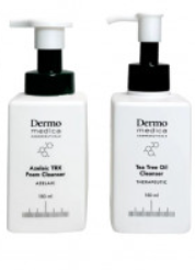 ERMOMEDICA- TEA TREE OIL 150ml + AZELAIC CLEANSER 150 ml ZESTAW