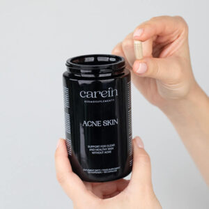 CAREIN ACNE SKIN-SUPLEMENT O DZIAŁANIU PRZECIWTRĄDZIKOWYM -120 KAPSUŁEK