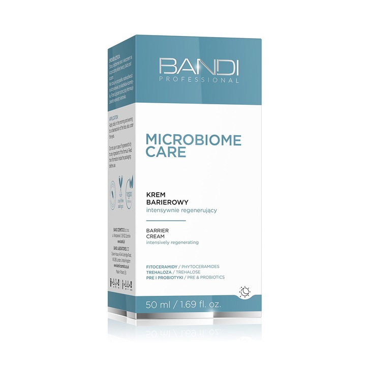 BANDI MICROBIOME CARE- Krem barierowy intensywnie regenerujący 50 ml 1 BANDI MICROBIOME CARE- Krem barierowy intensywnie regenerujący 50 ml