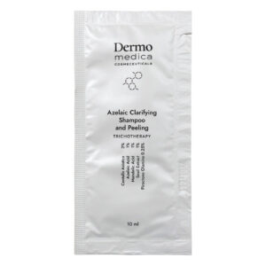 Dermomedica Azelaic Clarifying Shampo and Peeling-Oczyszczający szampon i peeling do skóry głowy 10 x10ml