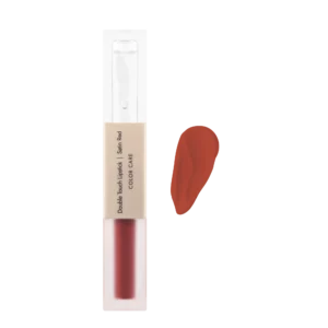 Dermomedica Double Touch Lipstick Satin Red - dwufazowa pomadka do ust 2×1,7ml