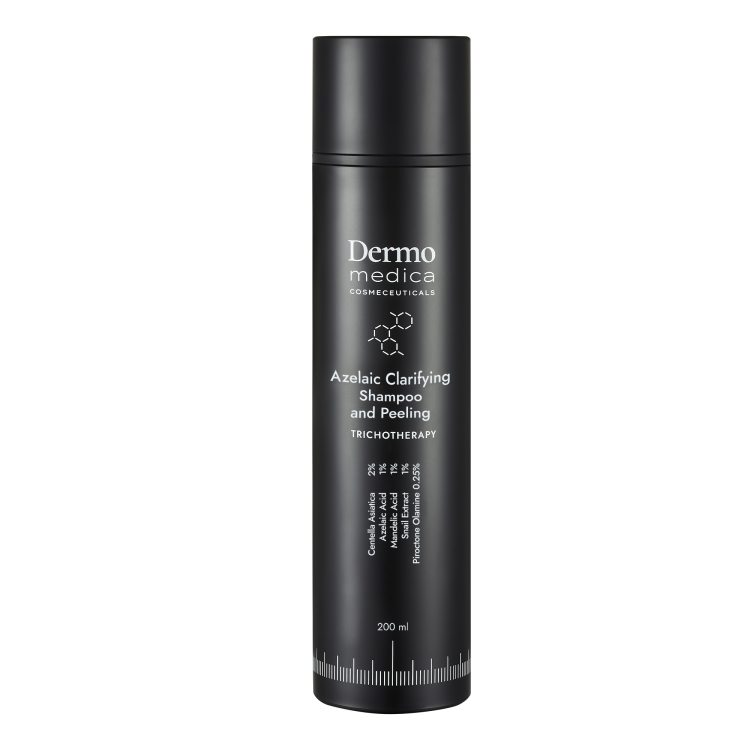 Dermomedica Azelaic Clarifying Shampoo and Peeling - Trychologiczny szampon i peeling 200 ml 1 Dermomedica Azelaic Clarifying Shampoo and Peeling - Trychologiczny szampon i peeling 200 ml