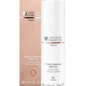 JANSSEN - Perfect Radiance Make Up - Podkład wygładzający skórę z SPF 15, 03 Almond, 30ml