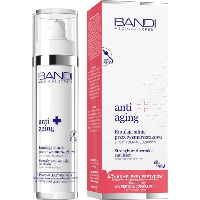 BANDI ANTI AGING - EMULSJA SILNIE PRZECIWZMARSZKOWA 50 ML 1 BANDI ANTI AGING - EMULSJA SILNIE PRZECIWZMARSZKOWA 50 ML