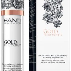 BANDI GOLD PHILOSOPHY Peptydowy krem odmładzający do twarzy, dekoltu 50 ml