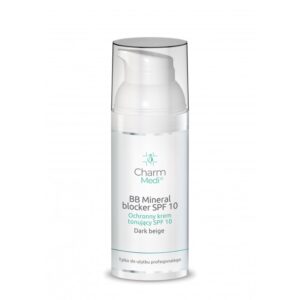 CHARMMEDI BB MINERAL BLOCKER Krem ochronny SPF10 DARK BEIGE 50ml