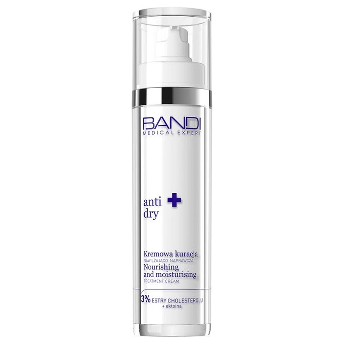 BANDI ANTI DRY KREMOWA KURACJA NAWILŻAJĄCO-NAPRAWCZA NA NOC 50 ML