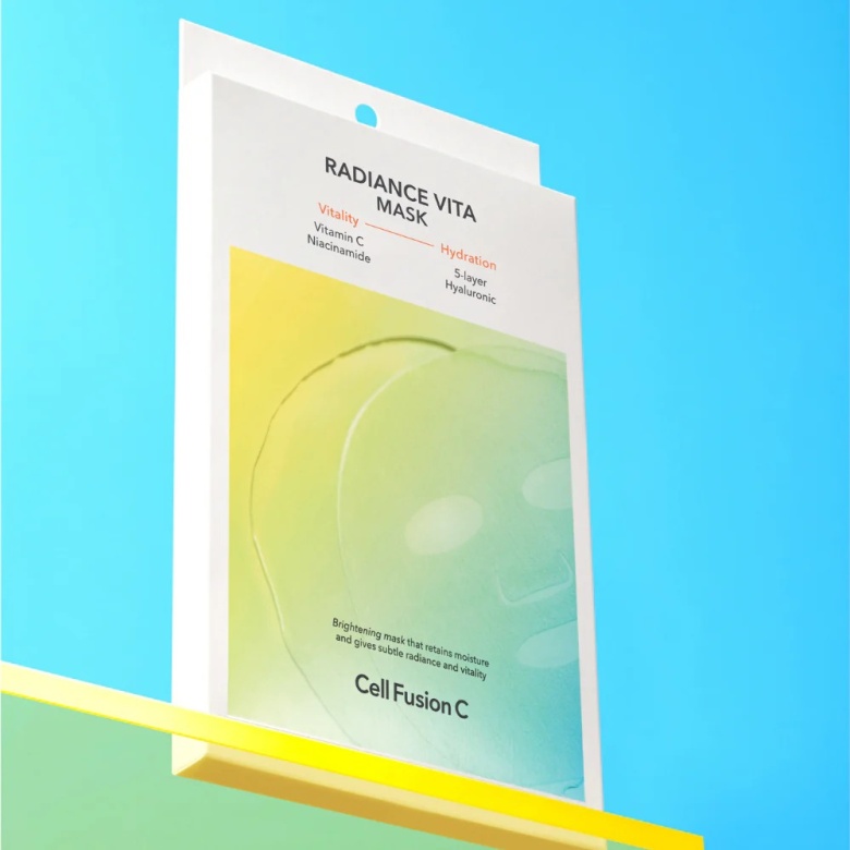 Cell Fusion C Radiance Vita Mask Rozświetlająca maska w płacie 1 szt