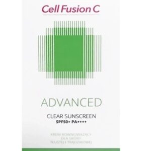 CELL FUSSION ADVANCED CLEAR SUNSCREEN SPF50 - SKÓRA PROBLEMATYCZNA 2 x 35 ml