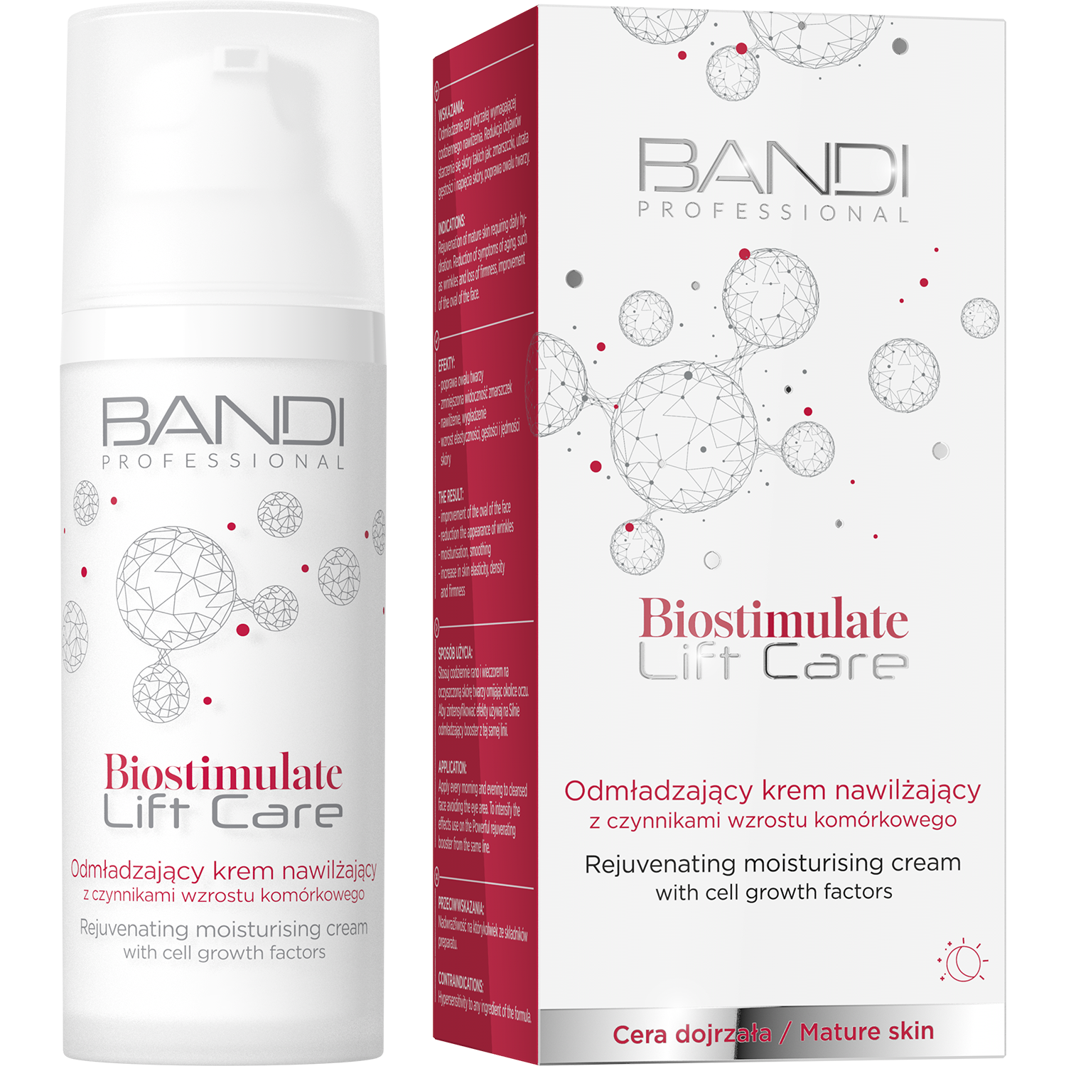 BANDI BIOSTIMULATE LIFT CARE ODMAŁADZAJĄCY KREM NAWILŻAJĄCY 50 ML