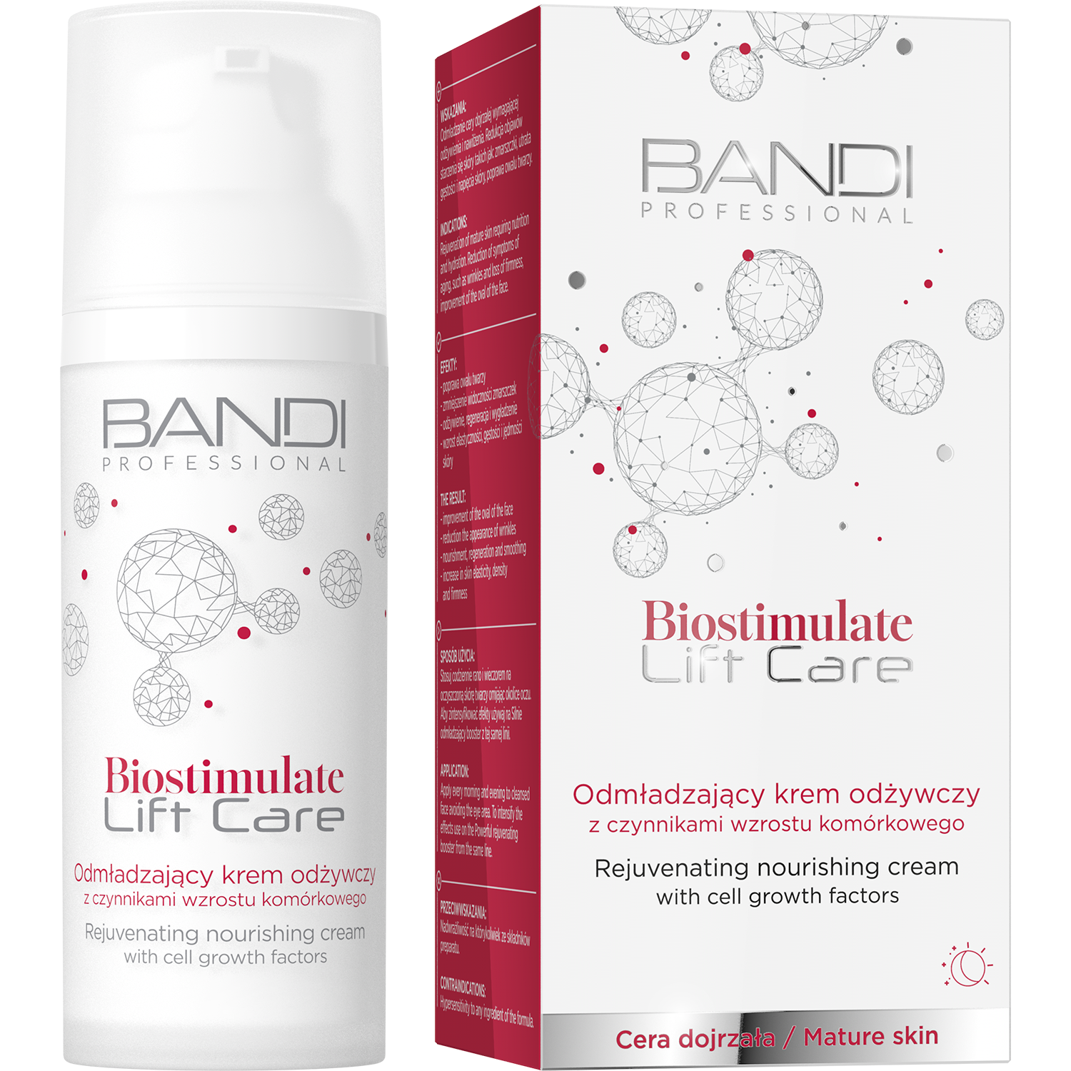 BANDI BIOSTIMULATE LIFT CARE ODMŁADZAJĄCY KREM ODŻYWCZY 50 ML