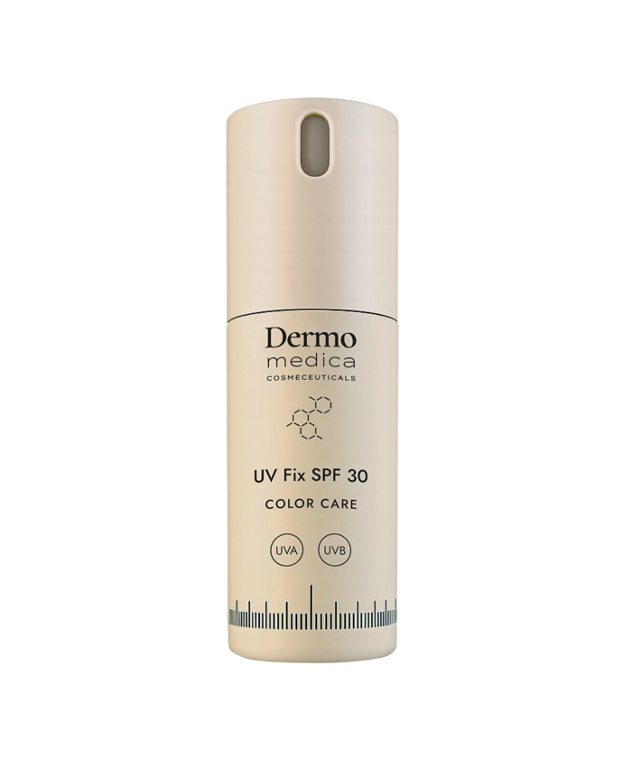 DERMOMEDICA UV FIX SPF30 ULTRALEKKA MGIEŁKA FOTOPROTEKCYJNA SPV30 UTRWALAJĄCA MAKIJAŻ 41 ML