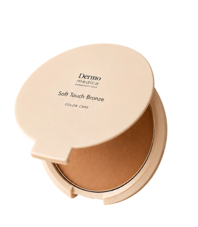 DERMOMEDICA SOFT TOUCH BRONZE – PUDROWY BRONZER MODELUJĄCY RYSY TWARZY 14.8 G