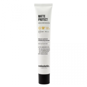 CELESTETIC MATTE PROTECT SPF50 - ULTRALEKKI MUS O DZIAŁANIU  FOTOPROTEKCYJNYM 50 ML