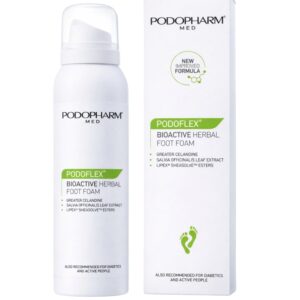 PODOFLEX BIOACTIVE HERBAL FOOT FOAM - BIOAKTYWNA PIANKA ZIOŁOWA DO STÓP 125 ML