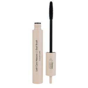 DERMOMEDICA LASH CARE MASCARA DUAL BRUSH-TUSZ DO RZĘS Z ELASTYCZNA SZCZOTECZKĄ MODELUJĄCĄ 9.2ML