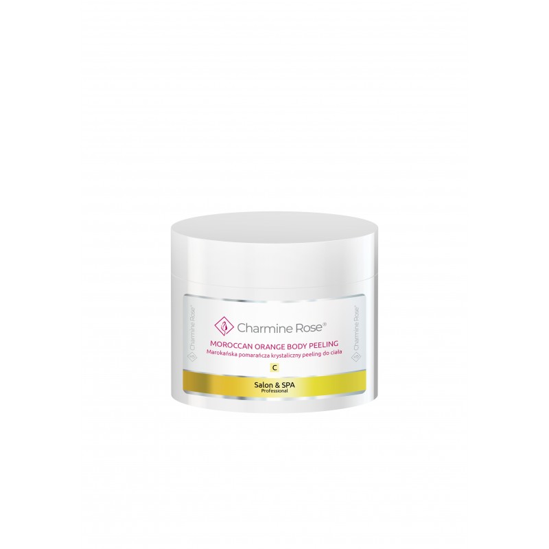 CHARMINE ROSE MOROCCAN ORANGE BODY PEELING PEELING KRYSTALICZNY Z MAROKAŃSKĄ POMARAŃCZĄ 200 ML