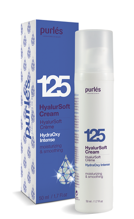 PURLÉS 125 HYALURSOFT CREAM LEKKI KREM INTENSYWNIE NAWILŻAJĄCY 50 ML