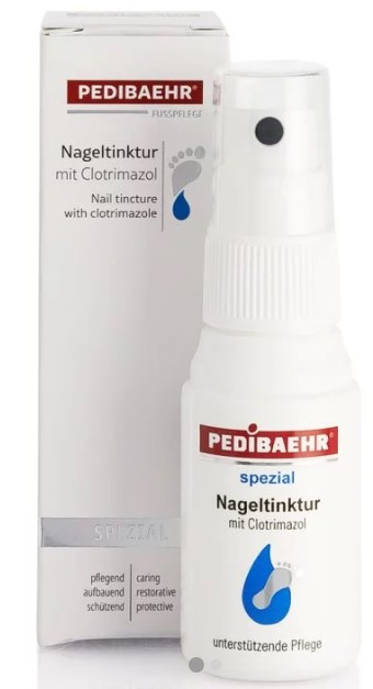 PEDIBAEHR PRZECIWGRZYBICZA TYNKTURA DO PAZNOKCI Z CLOTRIMAZOLEM 30 ML