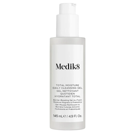 MEDIK8 TOTAL MOISTURE DAILY CLEANSING GEL – NAWILŻAJĄCY ŻEL OCZYSZCZAJĄCY DO TWARZY 145 ML